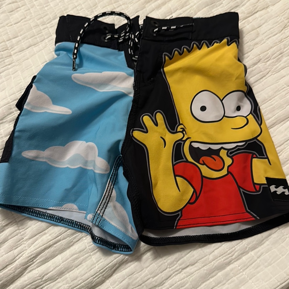 Billabong toddler swim trunks